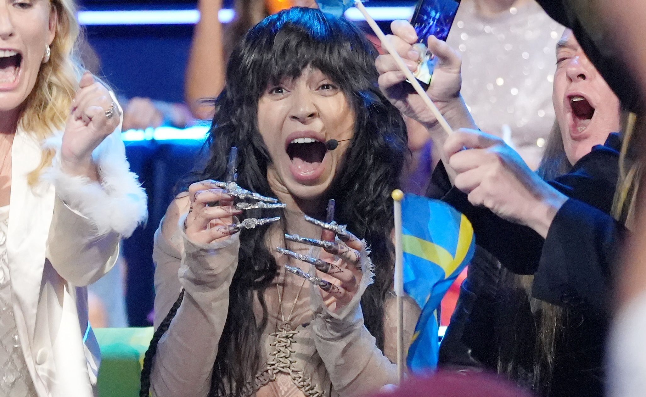 The Eurovision Song Contest 2023 - Grand FinalLIVERPOOL, ENGLAND - MAY 13: Sweden Entry Loreen wins The Eurovision Song Contest 2023 at the Grand Final at M&S Bank Arena on May 13, 2023 in Liverpool, England. (Photo by Dominic Lipinski/Getty Images)Dominic Lipinski