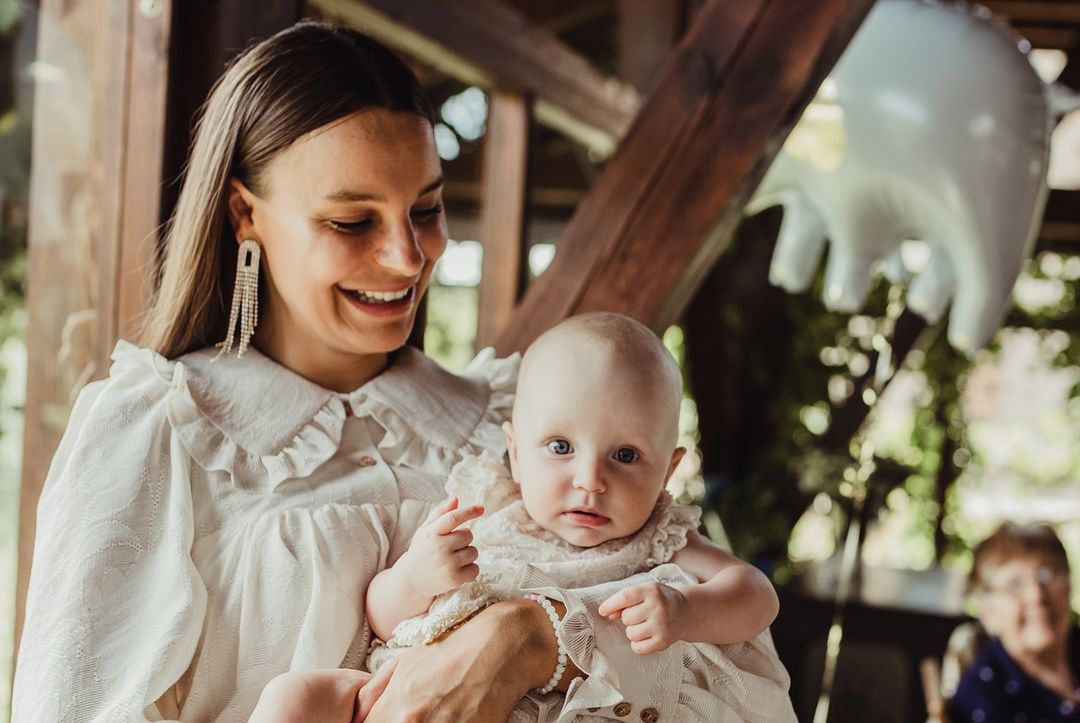 Chrzest córki Rzeźniczaka (Instagram)