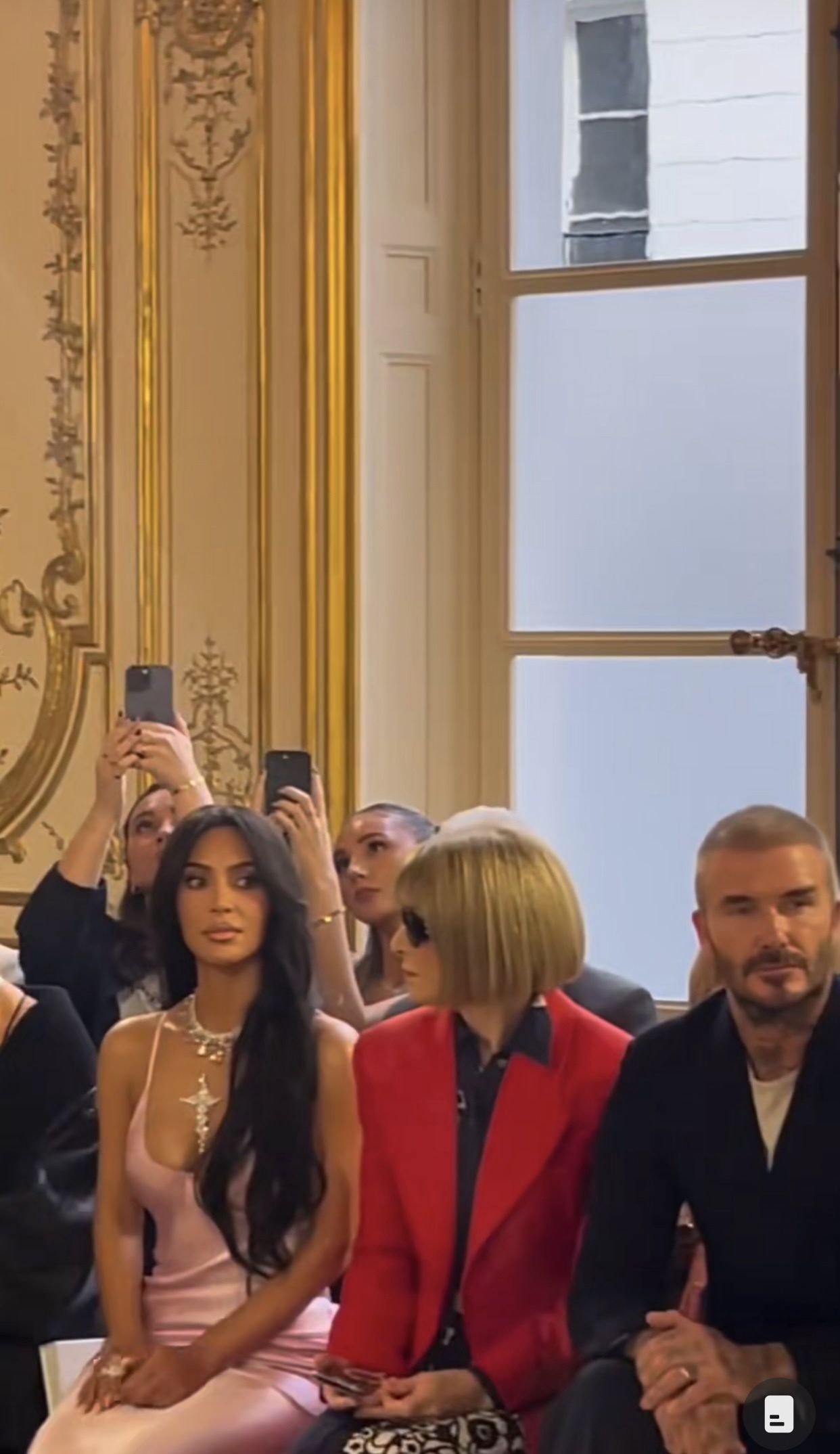 Anna Wintour and Kim Kardashian