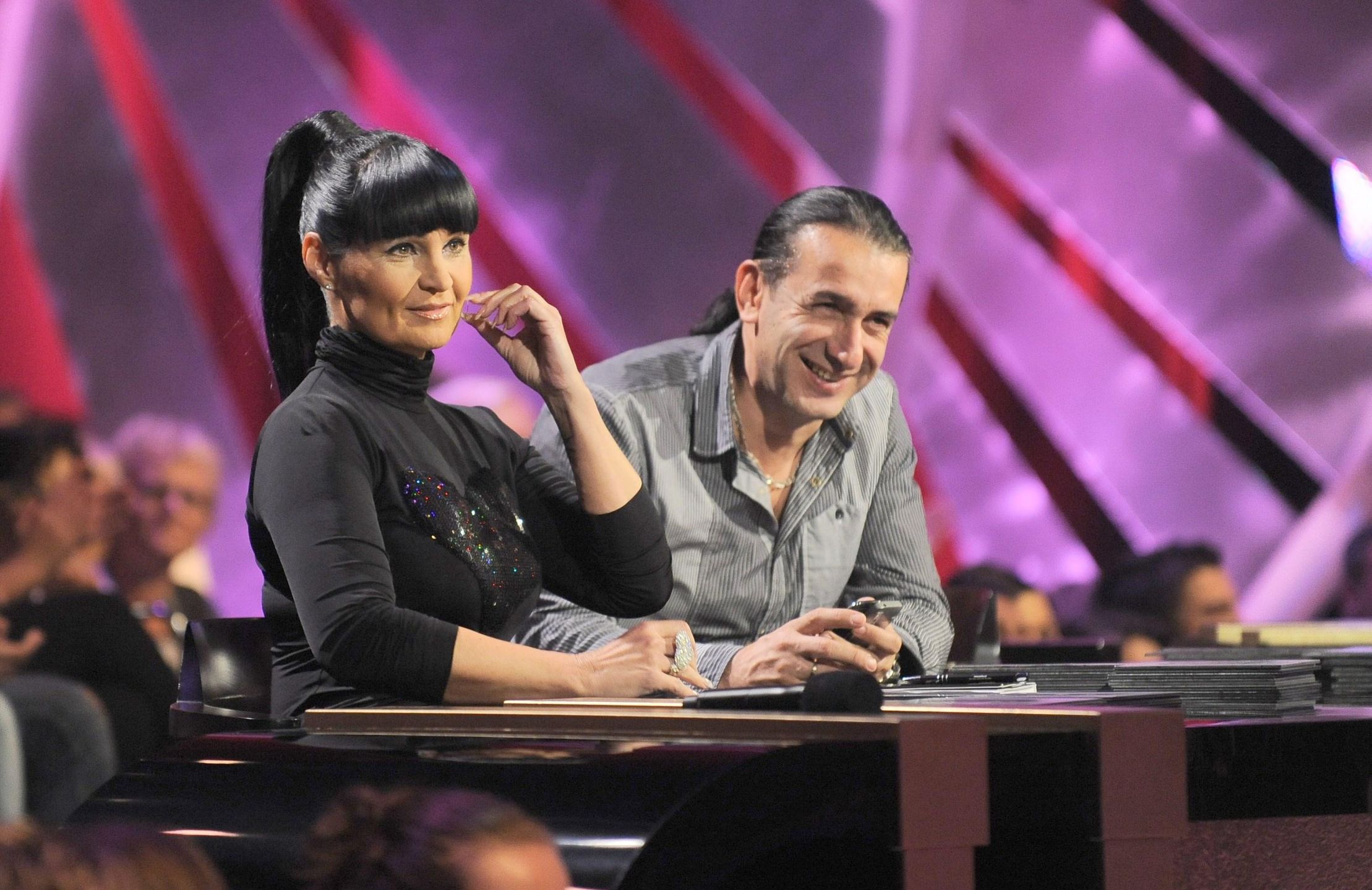 Iwona Pavlović z mężem Wojciechem