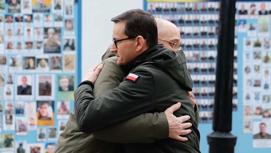 Morawiecki w Kijowie