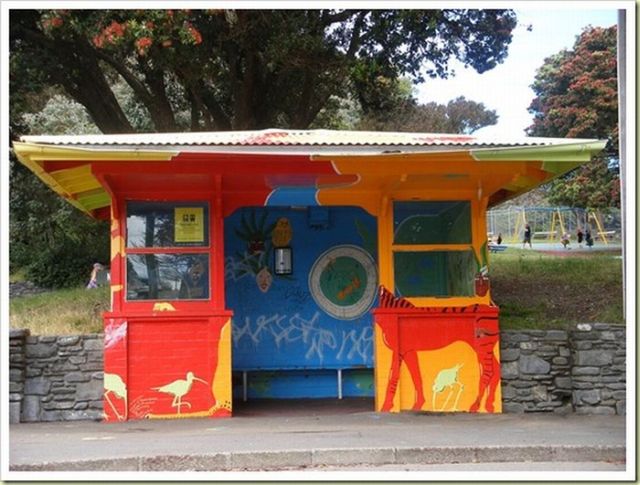 Najfajniejsze i najdziwniejsze przystanki autobusowe na świecie 3