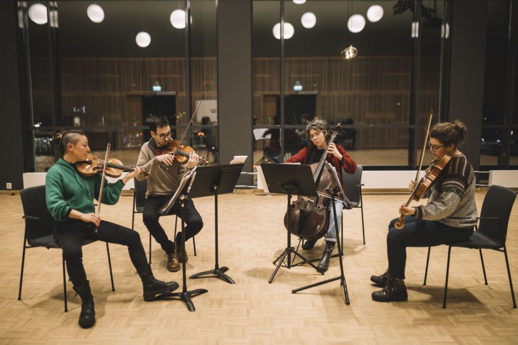 PuraCorda Quartet w Steinkjer w Norwegii © Renate G. Brønstad