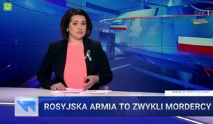 Szokujące sceny w "Wiadomościach" TVP. Edyta Lewandowska musiała ostrzec widzów