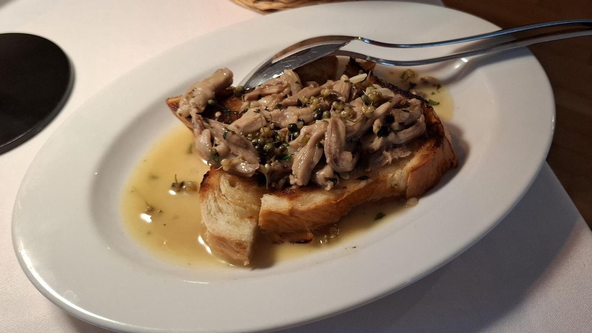Przystawki w restauracji Kapłony i Szczeżuje 