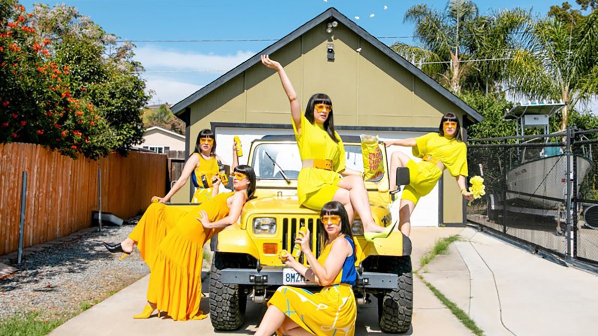 Eksperymentowały z kolorami, by dodać otuchy podczas kwarantanny 1