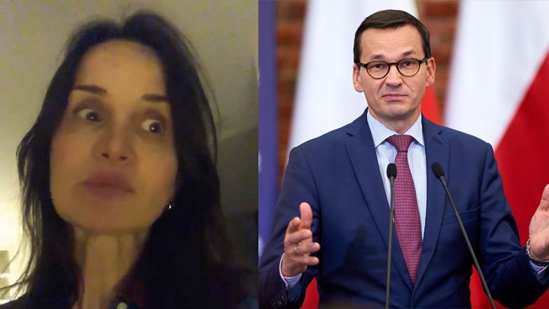 Viola Kołakowska grozi premierowi Morawieckiemu