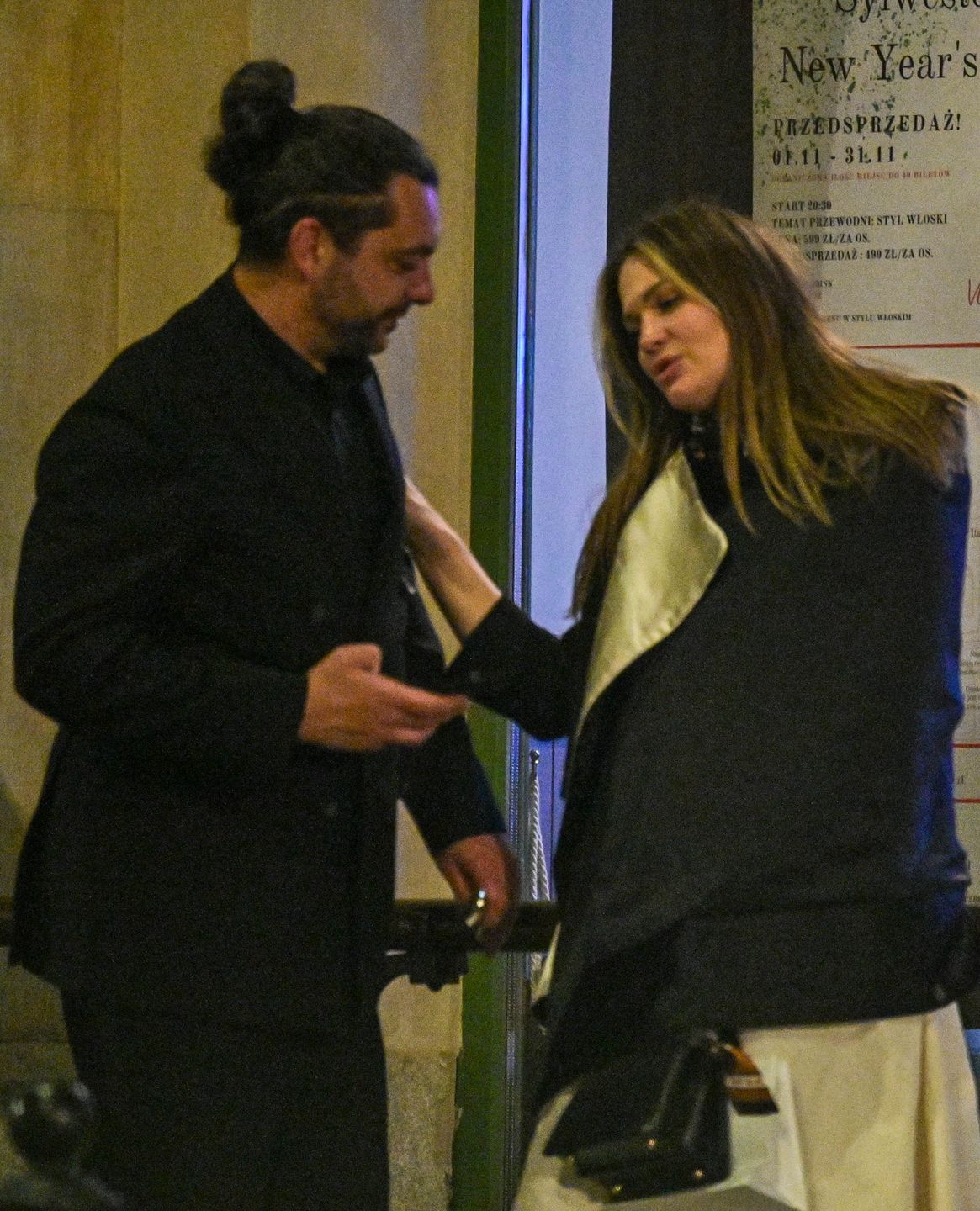 Zofia Ślotała z mężem o 2 w nocy wychodzą z restauracji