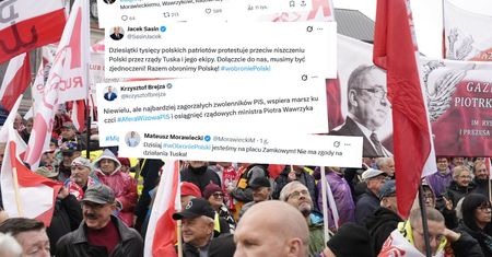 Marsz PiS w Warszawie. Fala komentarzy