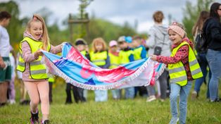 Słupsk: Wspólna rywalizacja i zabawa. Olimpiada dla przedszkolaków przy Parku Wodnym Trzy Fale [ZDJĘCIA]