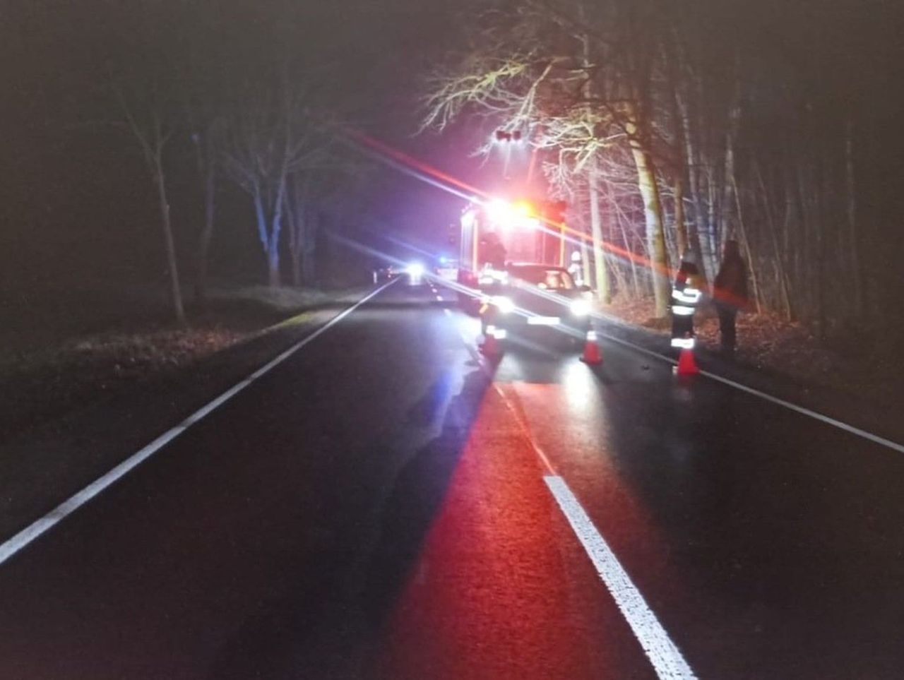 Kostry: Spowodował wypadek śmiertelny i uciekł z miejsca. Był pijany