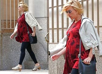 Scarlett Johansson w zaawansowanej ciąży! (ZDJĘCIA)