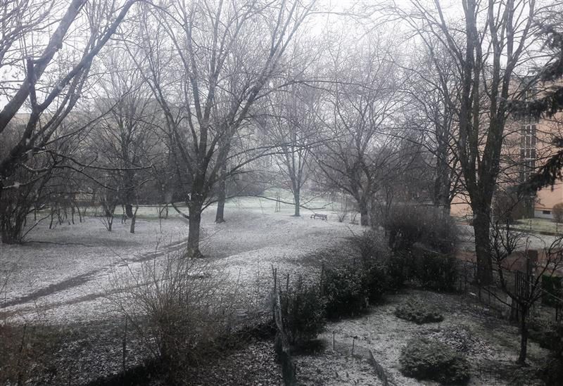 Śnieg w Warszawie. Stara Ochota i Ursynów 