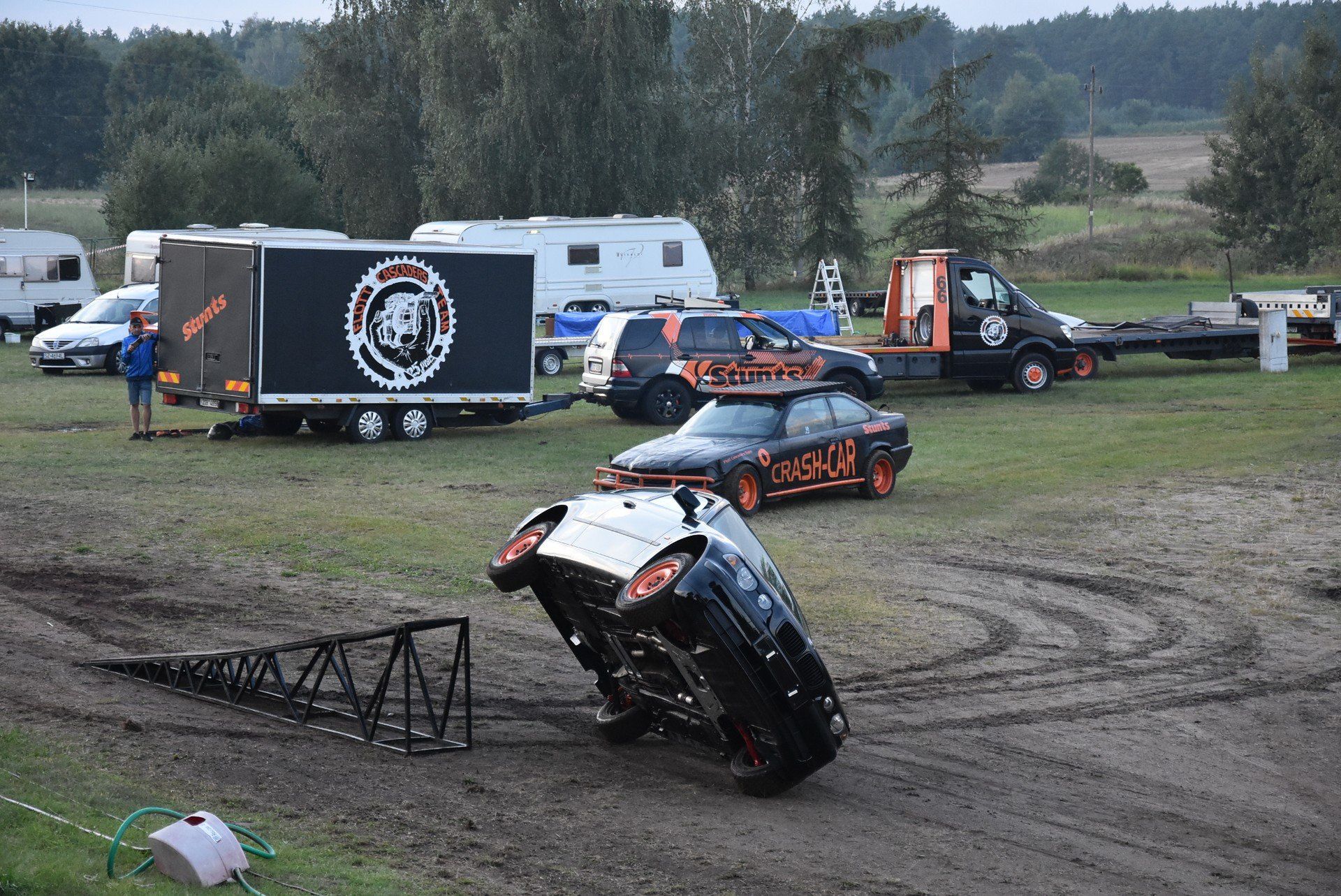 Flott Cascaders Team - motorodeo w Mieścisku