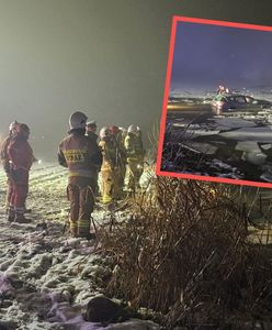 Samochód wpadł do stawu. Pod osłoną nocy szukali pasażera