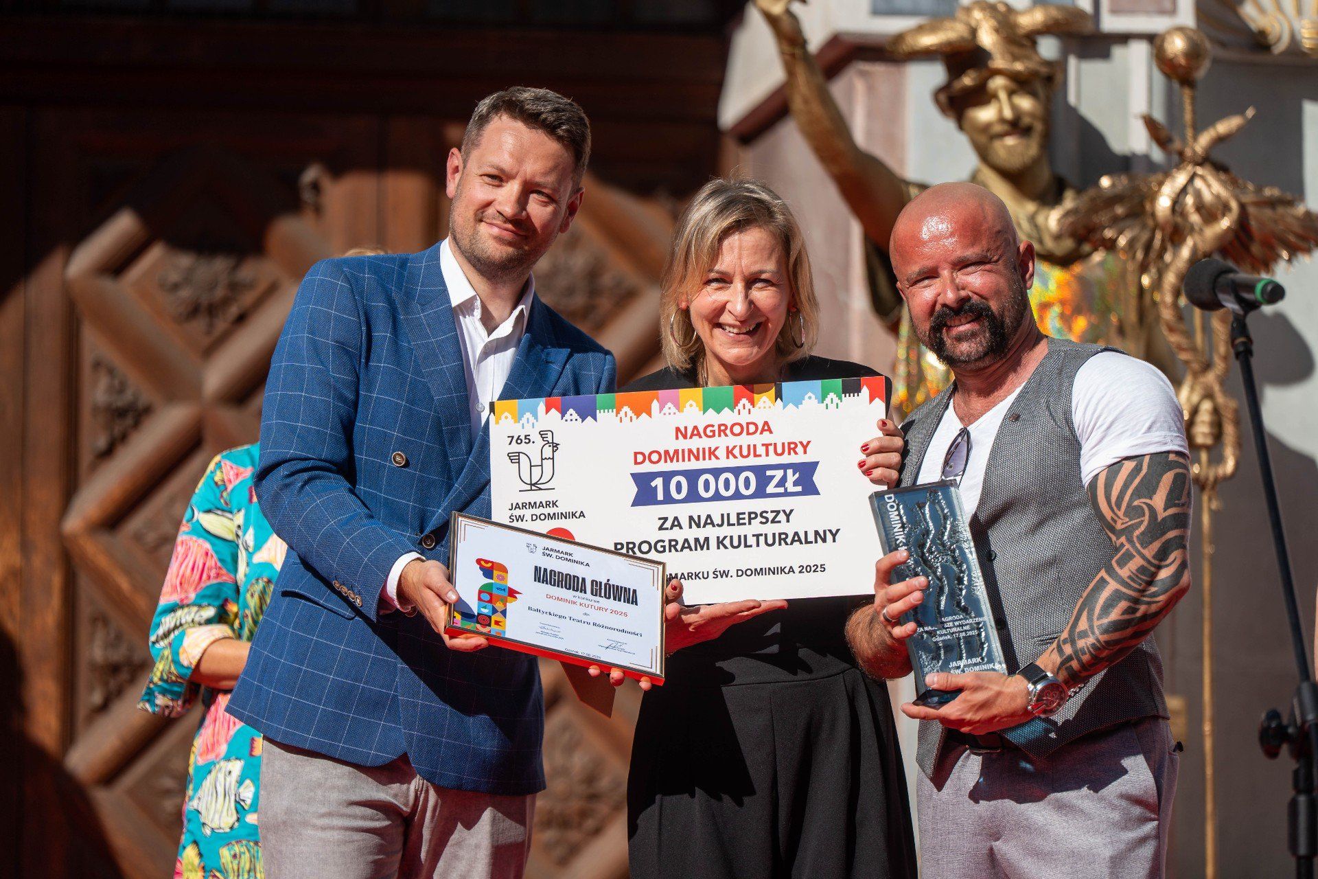 17.08.2025 GDANSK. ZAKONCZENIE JARMARKU SW DOMINIKA SIERPIEN, LATO, GDANSK FOT. JAKUB STEINBORN / POLSKA PRESS/DZIENNIK BALTYCKI