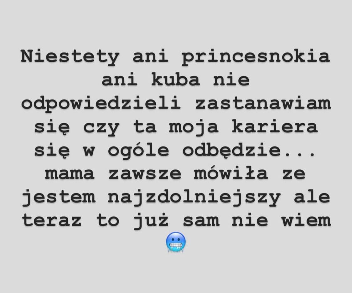 Wpisy KaCeZeta na Instagramie