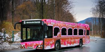 Bielsko-Biała: Świąteczny Pierniczkobus ruszył na linię nr 8