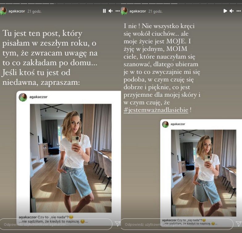 Niezrozumiana Agnieszka Kaczorowska burzy się na nagłówki