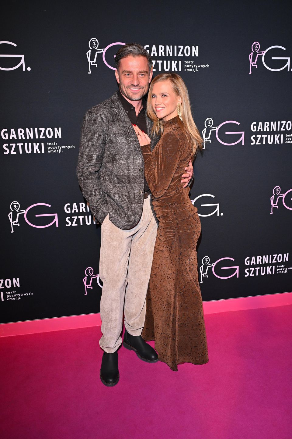 Agnieszka Kaczorowska i Marcin Rogacewicz
