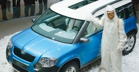 U nas zima, w Czechach - nadchodzi Yeti
