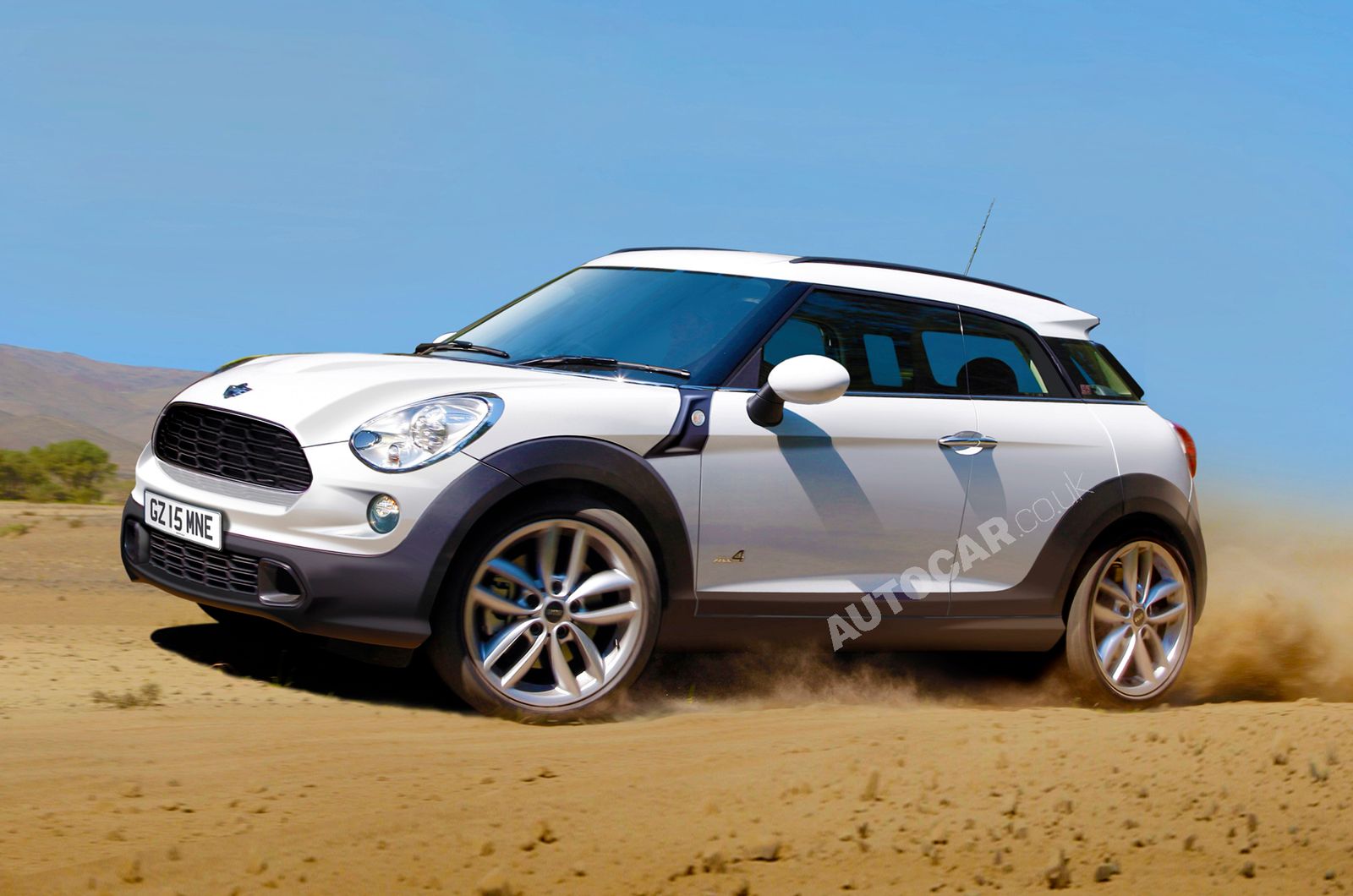 Mini Countryman - projekt