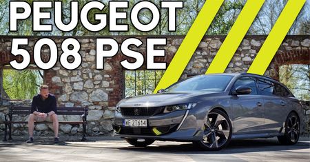 Peugeot 508 PSE - chuligan z trzema paskami
