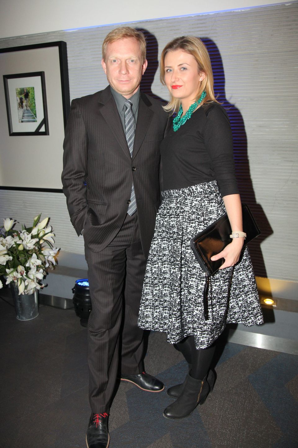 Arkadiusz Janiczek z żoną