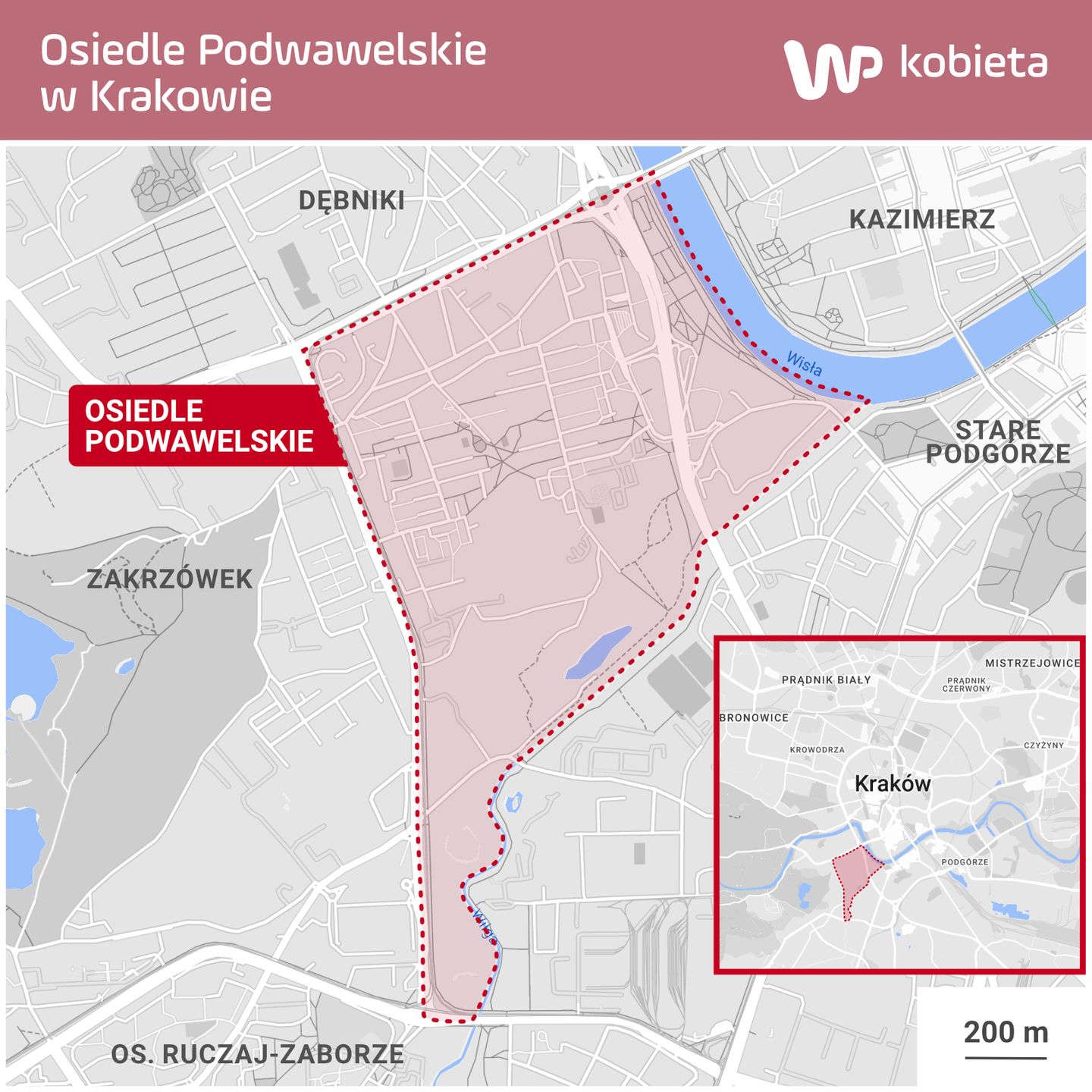 Osiedle Podwawelskie nazywa się 15-minutowym miastem