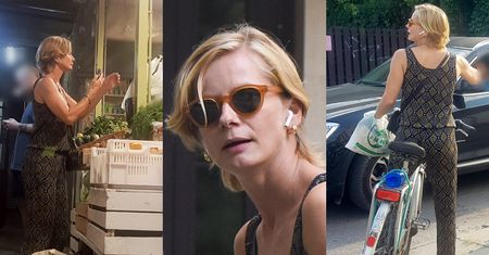 Magdalena Cielecka BUSZUJE na bazarku z torebką za 12 tysięcy złotych (ZDJĘCIA)