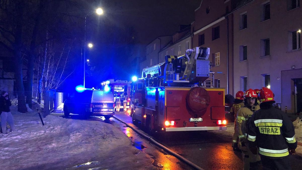 Tragiczny pożar w Gdańsku.