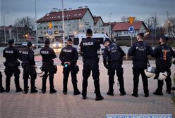 Wrocław. Policja musiała interweniować pod stadionem. Dwie osoby zatrzymane