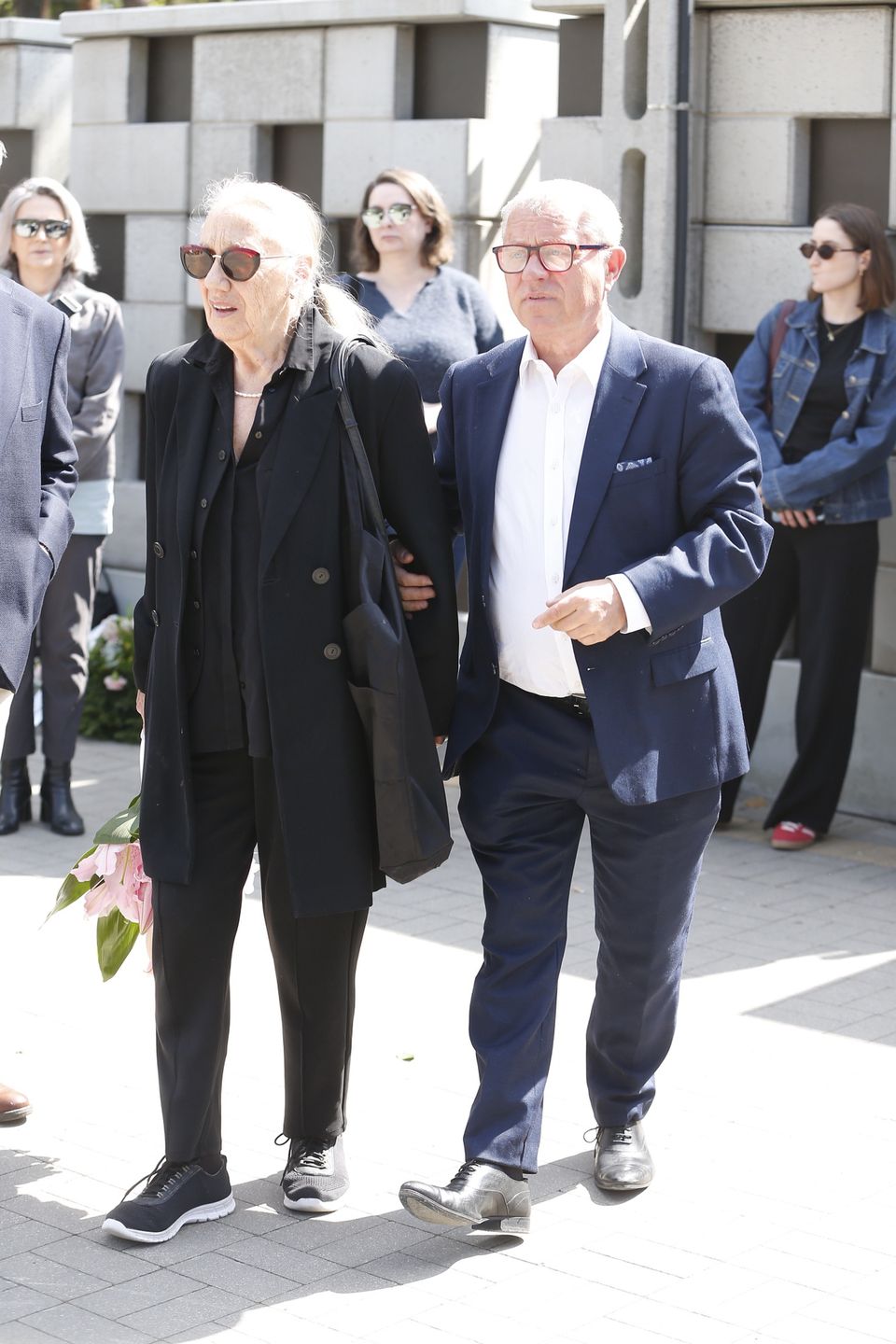 Maja Komorowska i Tadeusz Chudecki