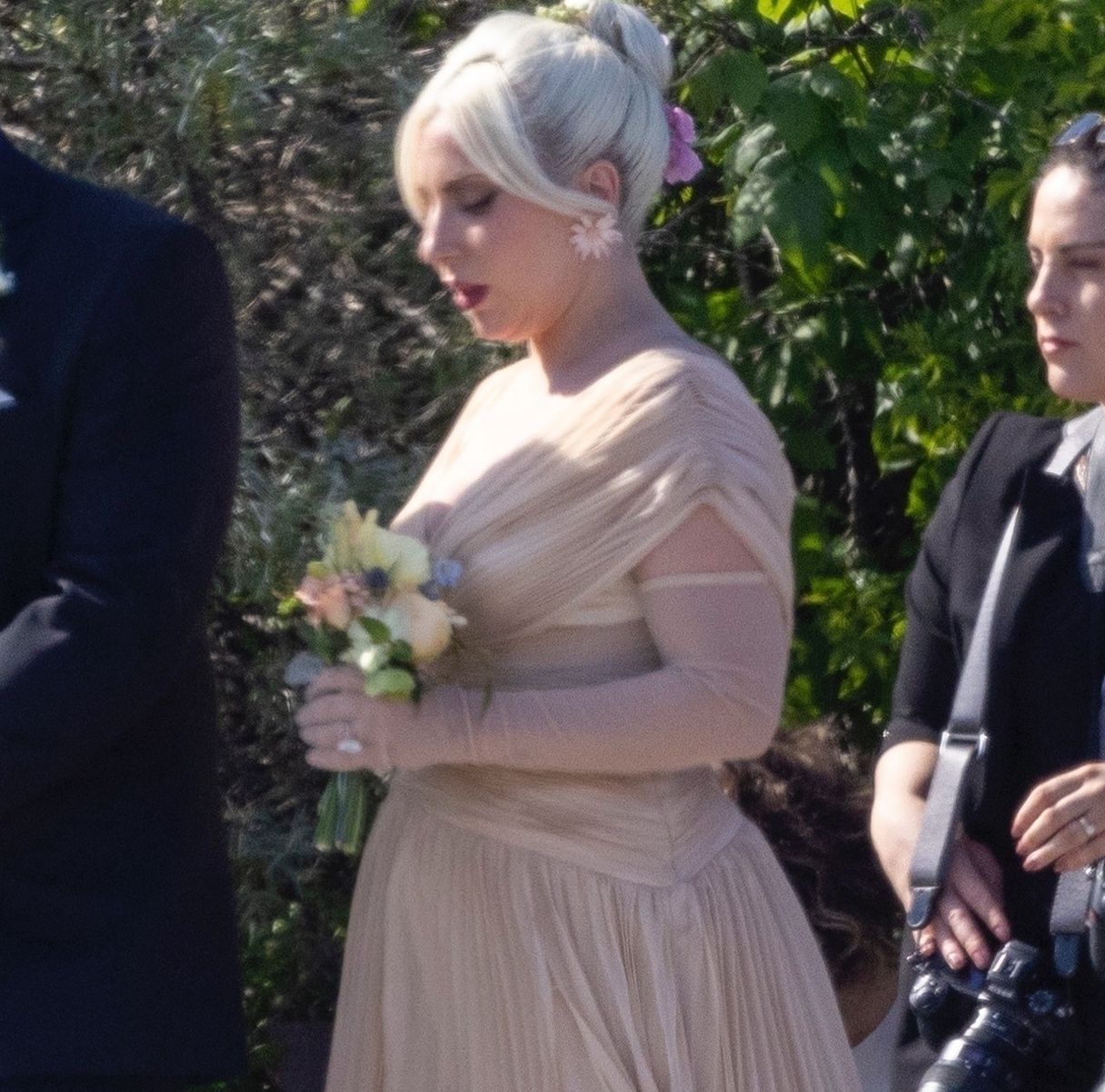 Lady Gaga na ślubie siostry