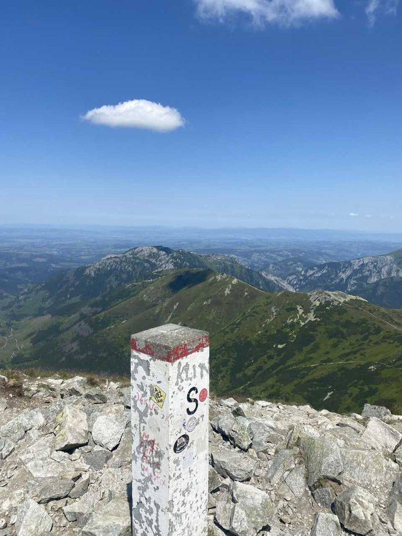 Starorobociański Wierch 2176 m n.p.m.