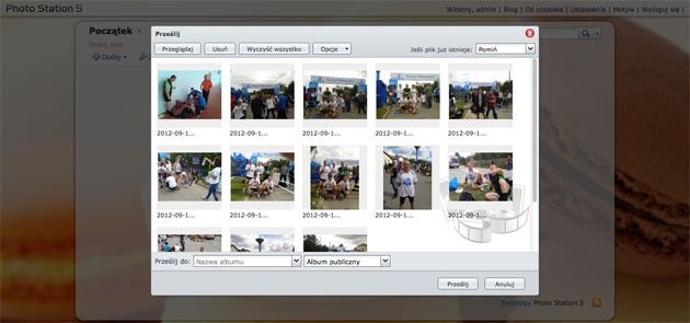Synology DS213+ - konfiguracja