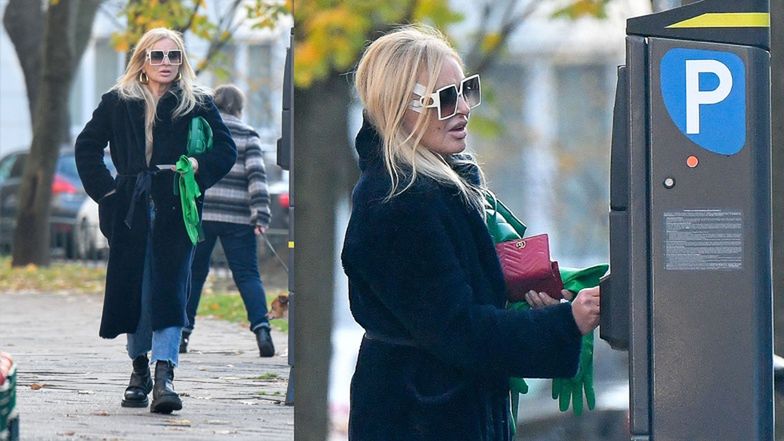 Monika Olejnik na zakupach 