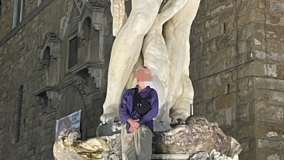 Niemiec, który zniszczył Fontannę Neptuna we Florencji