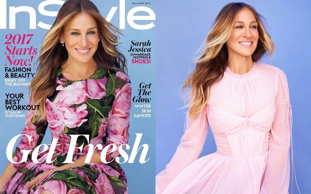 Sarah Jessica Parker na okładce "InStyle"