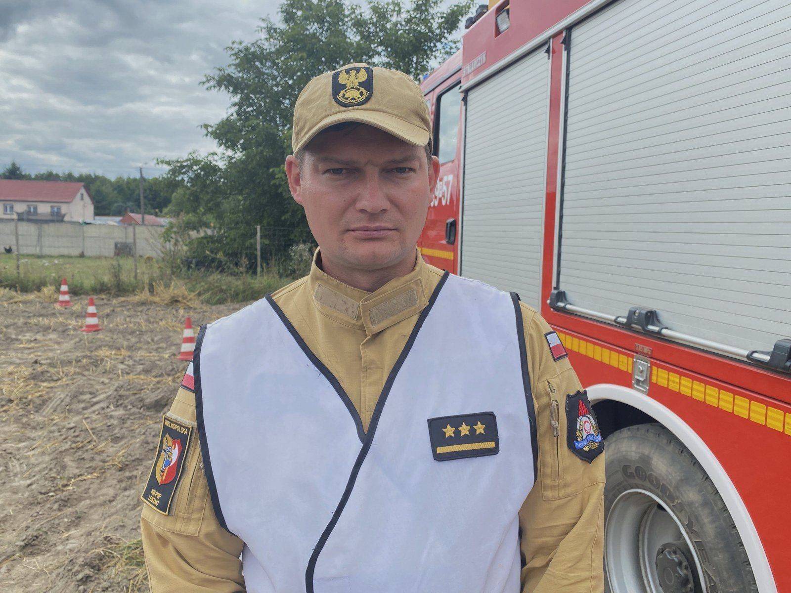 Awionetka spadła w Krzycku Wielkim