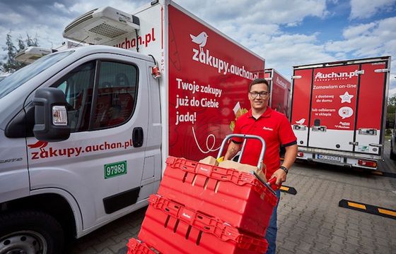 Auchan uruchamia nowy sklep internetowy. W jego obsłudze pomoże sztuczna inteligencja