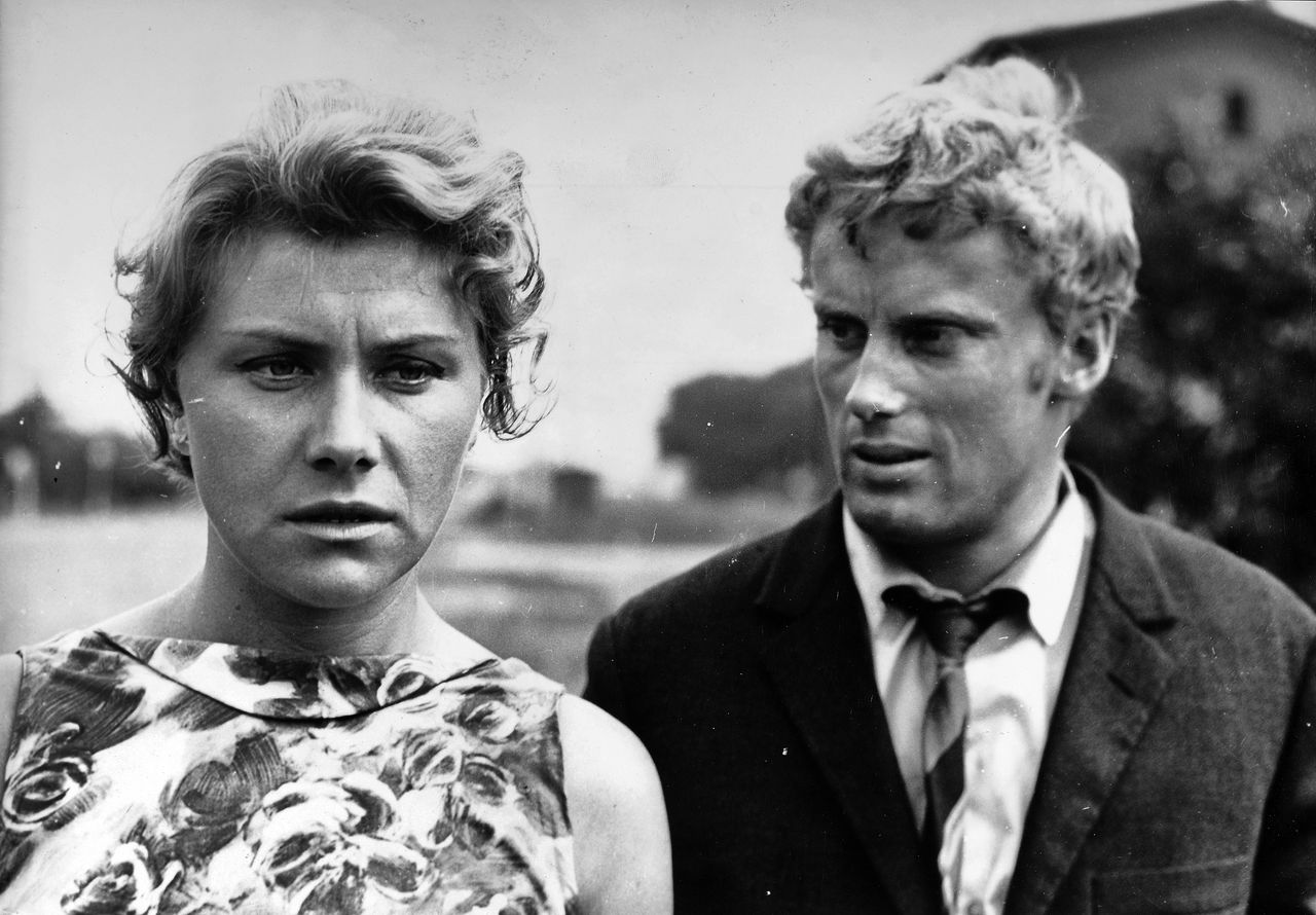 Kadr z filmu "Skok" z 1967 roku