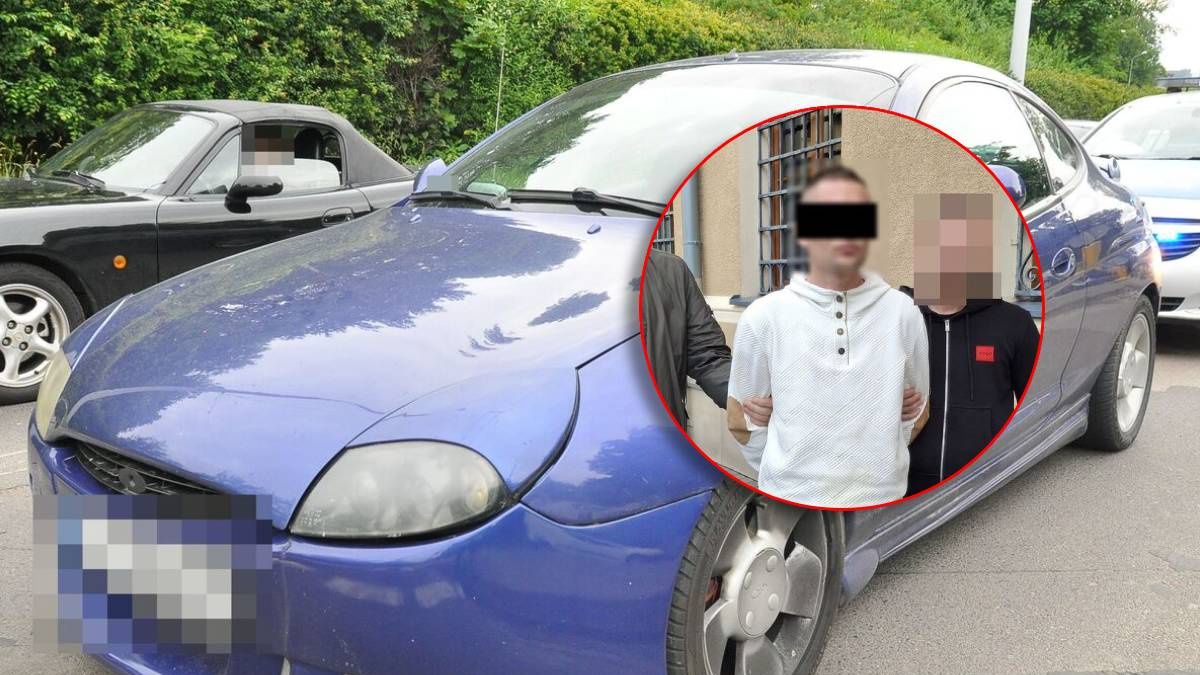 Policjanci z Lublina zatrzymali 33-latka, który pijany porzucił auto na środku skrzyżowania