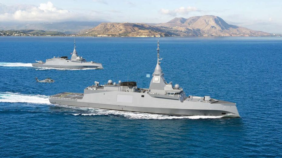 Wizualizacja fregat FDI zamówionych przez Francję i Grecję