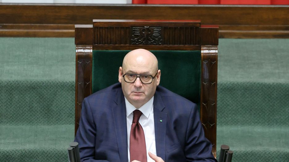 9. posiedzenie Sejmu X kadencji
Fot. Piotr Molecki/East News,  Warszawa, 10.04.2024. 9. posiedzenie Sejmu X kadencji. Debata nad wotum nieufnosci wobec szefa MSWiA Marcina Kierwinskiego.
N/z: wicemarszalek Piotr Zgorzelski
Piotr Molecki