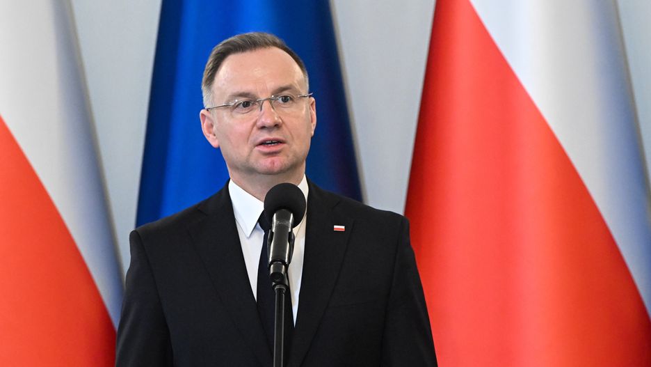 Warszawa, 09.12.2024. Prezydent RP Andrzej Duda podczas uroczystości powołania nowego prezesa Trybunału Konstytucyjnego, 9 bm. w Pałacu Prezydenckim w Warszawie. (jm) PAP/Radek Pietruszka