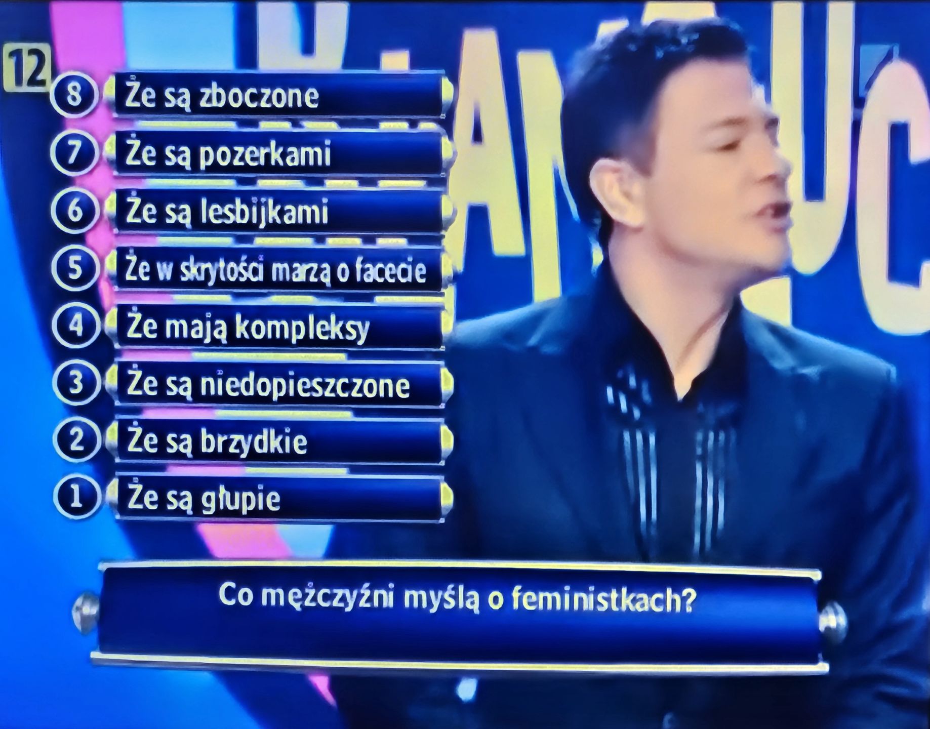 Odpowiedzi na pytanie w teleturnieju "Kłamczuch". Dziś by to nie przeszło