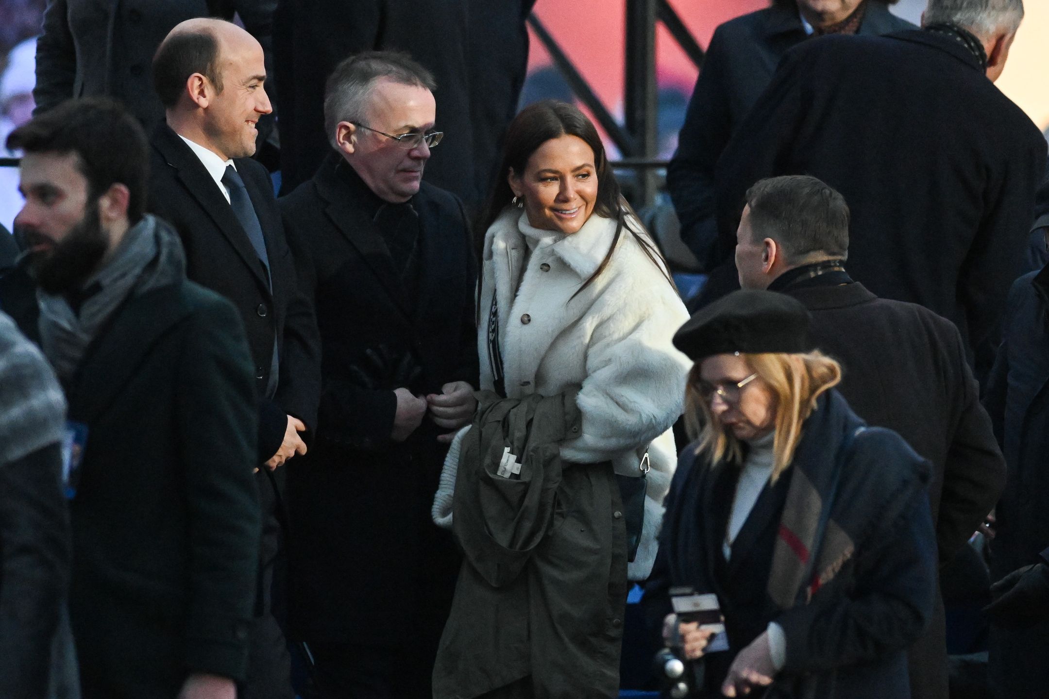 Gwiazdy i politycy na przemówieniu Joe Bidena