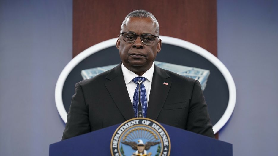 arch52
Defense Secretary Lloyd Austin listens to a question during a briefing at the Pentagon in Washington, Thursday, Oct. 27, 2022. (AP Photo/Susan Walsh)
Susan Walsh