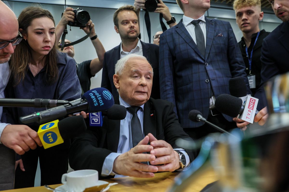 Jarosław Kaczyński przed komisją śledczą w Sejmie
